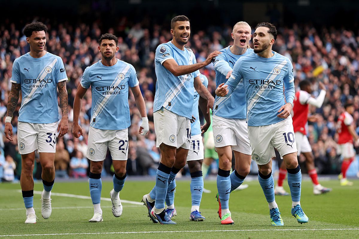 GAME ON! Manchester City a bătut-o pe Arsenal și finalul sezonului în Premier League devine dramatic