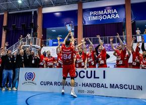 CS Dinamo București a câștigat Cupa României la handbal masculin! „Dulăii” și-au depășit marea rivală la numărul de trofee