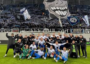 Acțiune în premieră pregătită de suporterii Universității Craiova la meciul cu Rapid