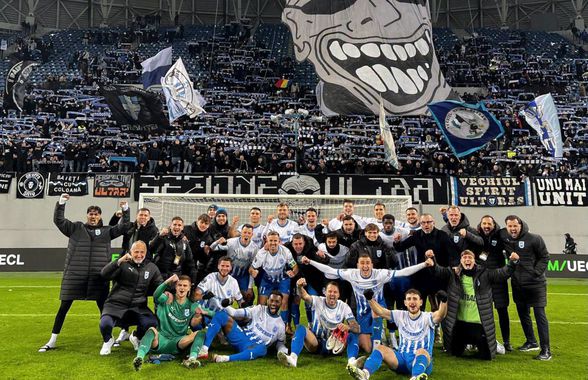 Acțiune în premieră pregătită de suporterii Universității Craiova la meciul cu Rapid