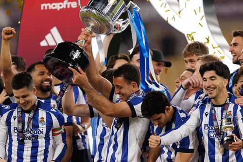 Real Sociedad și-a adjudecat Cupa Spaniei în finala cu Atletico / Foto: Imago