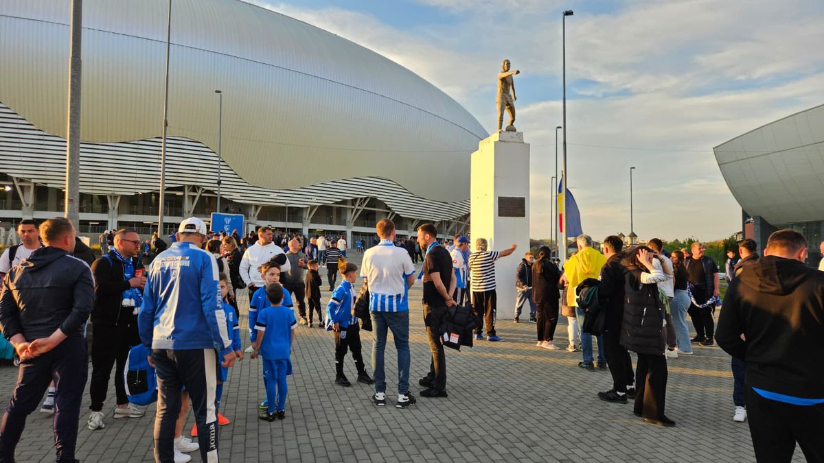 Imagini înainte de Craiova - Rapid