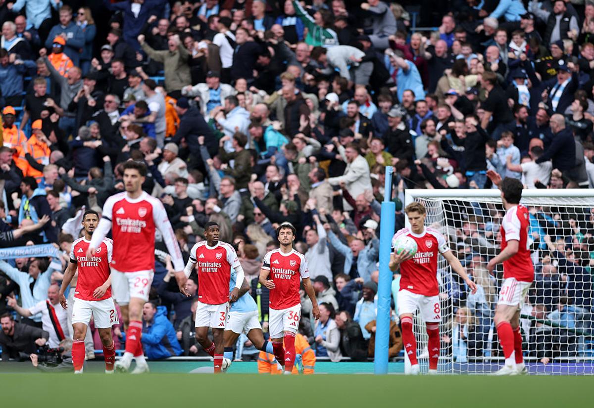 GAME ON! Manchester City a bătut-o pe Arsenal și finalul sezonului în Premier League devine dramatic