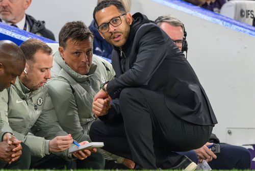 Liam Rosenior, fără soluții pe banca lui Chelsea / Foto: Imago