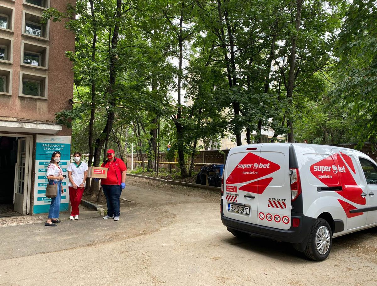 Campania Superbet #PariemPeBine continuă. Trei noi spitale au beneficiat de teste și alte mijloace de protecție în contextul coronacrizei