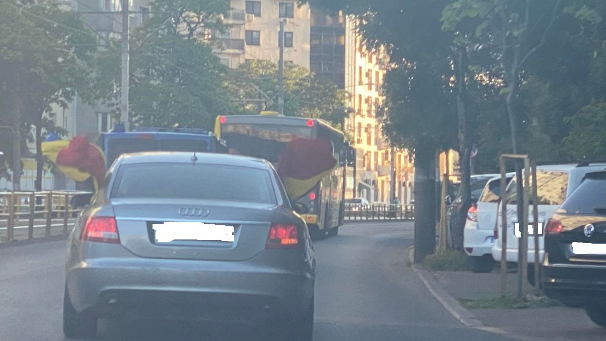 I-au adus la finala Cupei României ca la votare! Imagini inedite de pe străzile Bucureștiului înainte de Sepsi - FC Voluntari