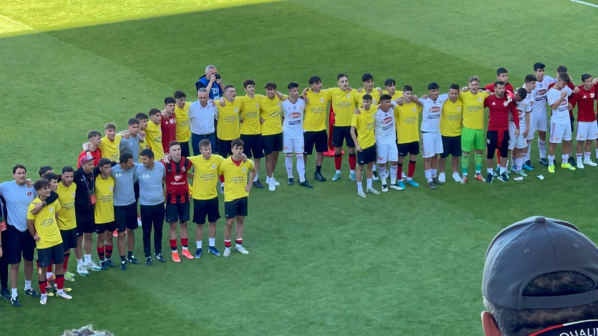 Finala Cupei României U19 cu steagul și imnul Ținutului Secuiesc pe Giulești, sub privirile lui Răzvan Burleanu! Reacția șefilor FRF