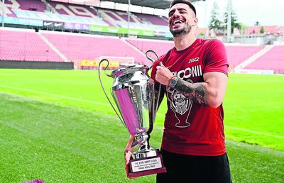 Andrei Burcă, pentru GSP, despre titlu, Dan Petrescu și visul Champions League: „FCSB a fost pe primul loc 20 de minute și voia campionatul?!”