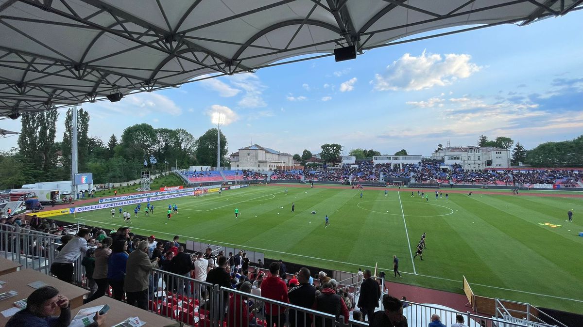 Stadionul „Eugen Popescu” Târgoviște la Chindia - FC Voluntari