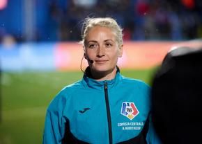 Alina Peșu debutează oficial la un meci din Liga 1! Povestea specială a arbitrei din Craiova: „Când eram mică jucam fotbal non-stop și spărgeam geamurile”