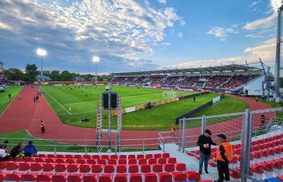 „Curtea Domnească” și-a primit oastea » Imagini spectaculoase cu noul stadion din Liga 1