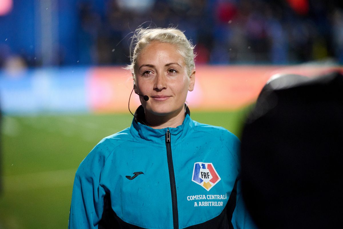 Alina Peșu va arbitra Barcelona în sferturile de finală ale Women’s Champions League » Ovidiu Hațegan face parte din brigadă