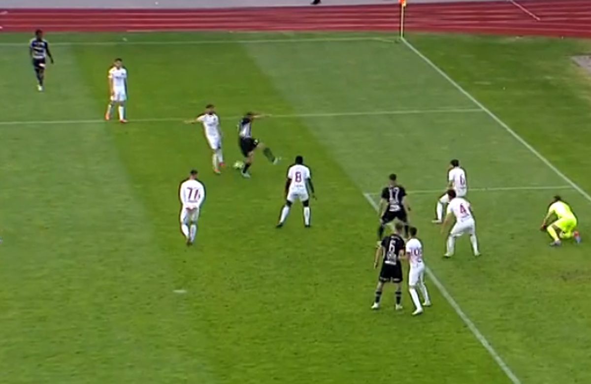 Penalty Hermannstadt - U Cluj 1-2