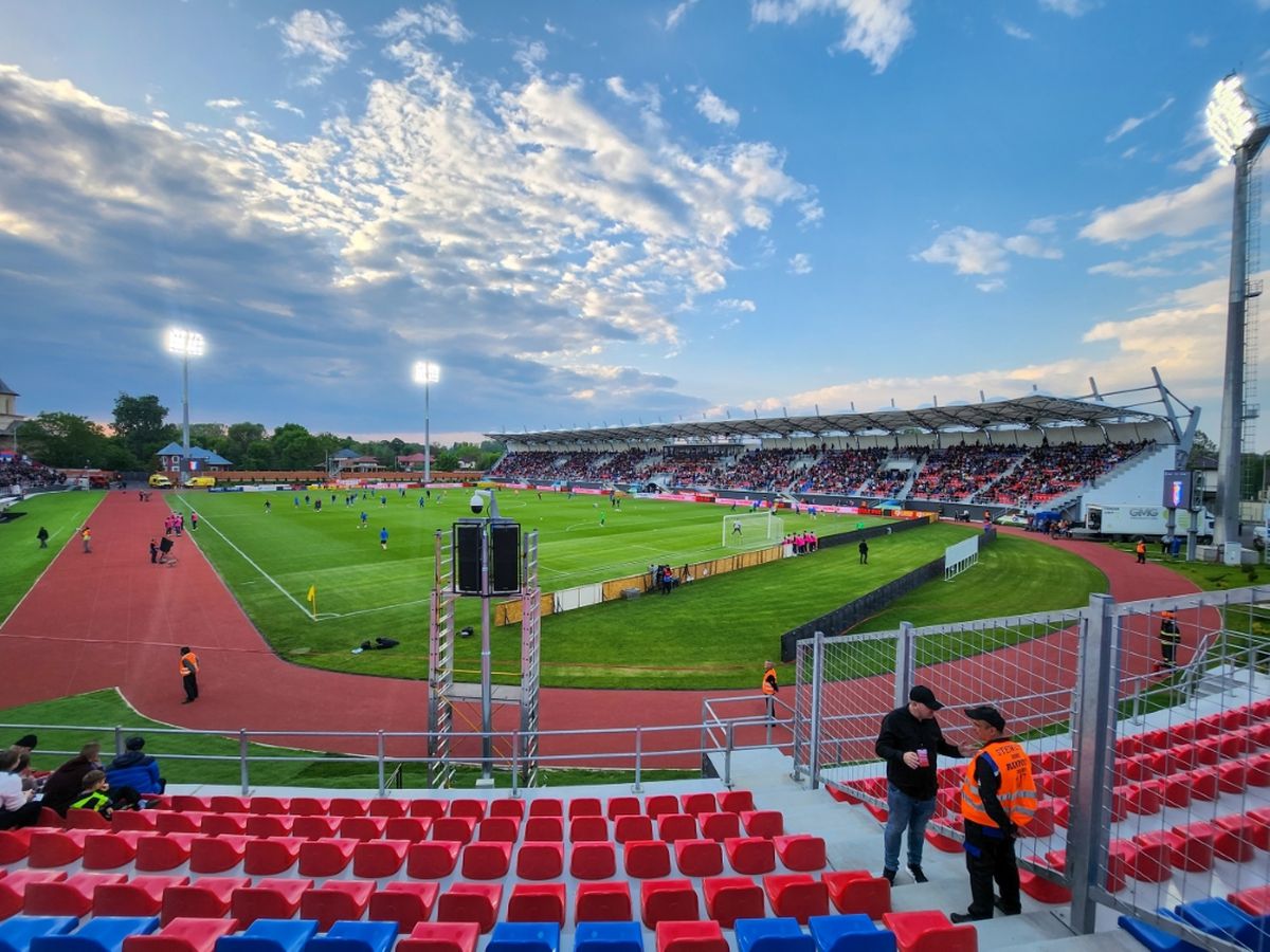 Stadionul „Eugen Popescu” Târgoviște la Chindia - FC Voluntari