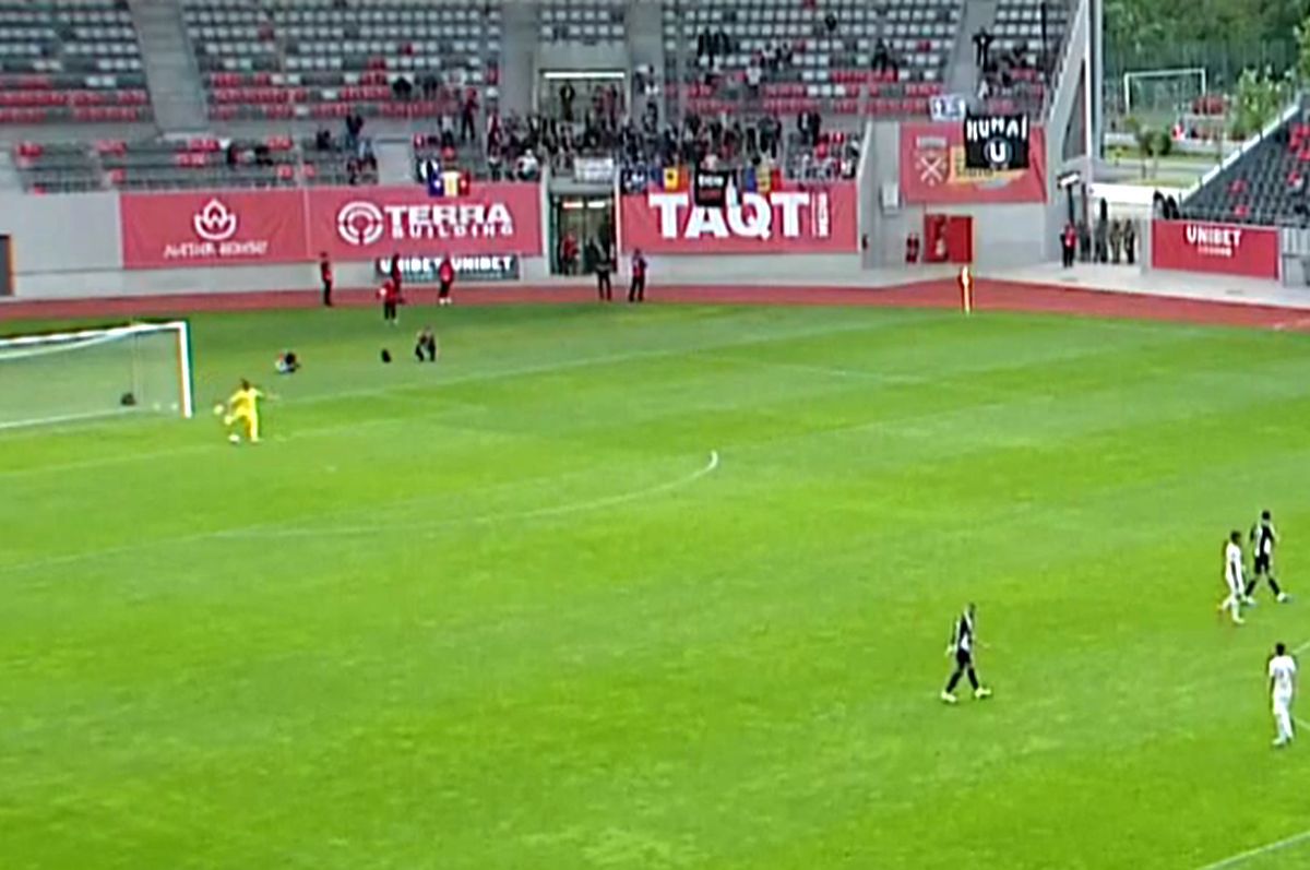 Gol Ovidiu Bic în Hermannstadt - U Cluj