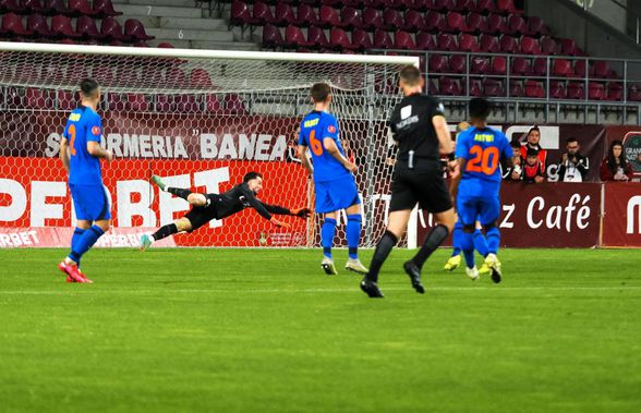 Andrei Vlad nu-și reproșează primul gol încasat cu Rapid și contraatacă: „Nu accept statutul de rezervă la FCSB”