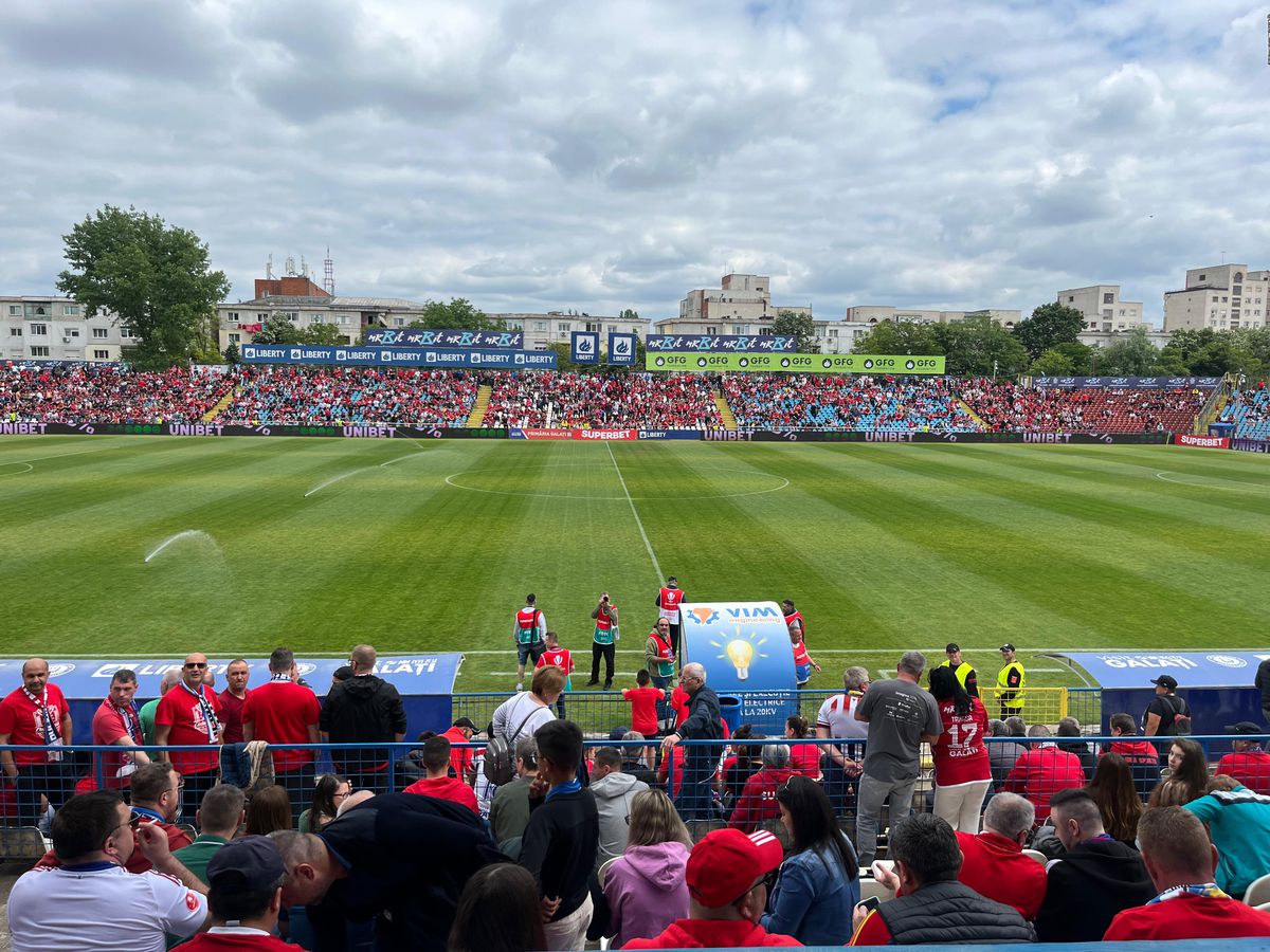 Oțelul Galați - Universitatea Cluj, semifinala barajului de Conference League / 19.05.2024