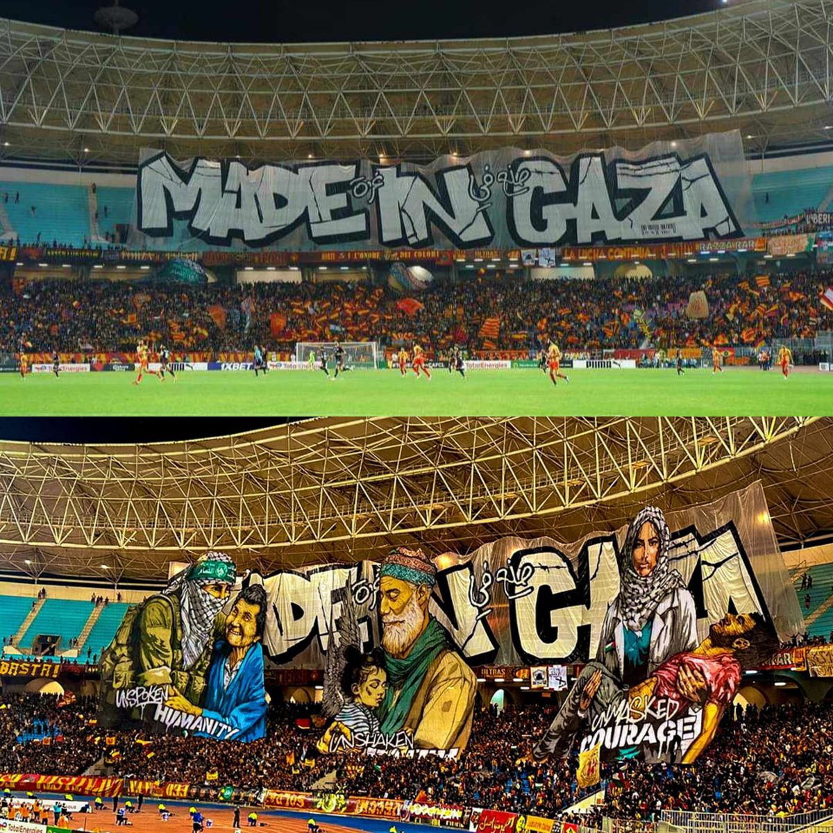 Scenografii imense pro Palestina la cel mai important eveniment sportiv din week-end