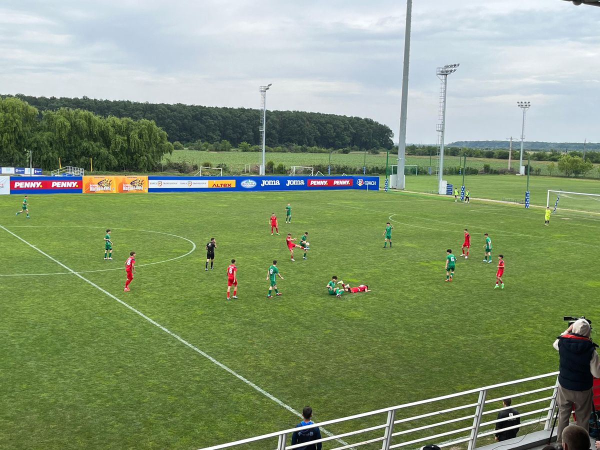 „Manita” la Buftea! FCSB a desființat-o pe CSA Steaua » Juniorii campioanei au făcut spectacol