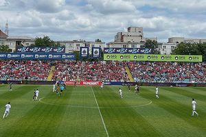 Oțelul Galați - U Cluj, primul baraj pentru Conference League » Blestemul penalty-urilor continuă! Rusevic ratează de la punctul cu var