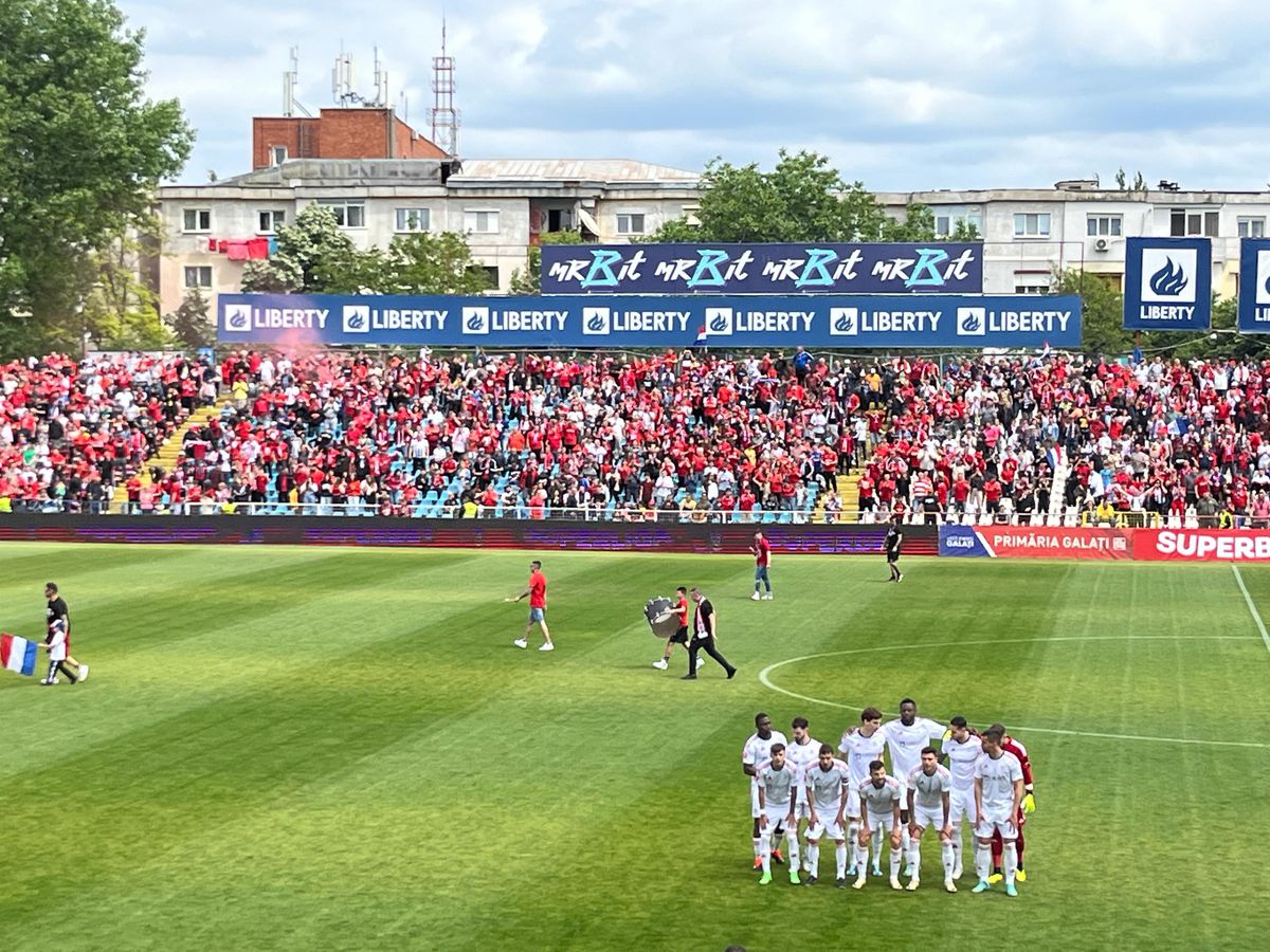 Oțelul Galați - Universitatea Cluj, semifinala barajului de Conference League / 19.05.2024