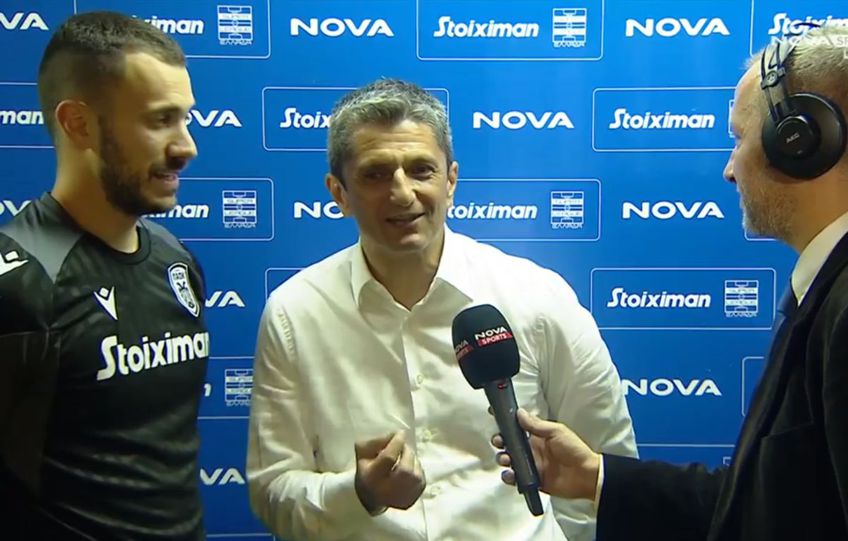 Răzvan Lucescu a avut un discurs euforic la finalul victoriei obținute de PAOK pe terenul lui Aris, scor 2-1. A fost meciul care a adus al patrulea titlu de campioană din istoria clubului.