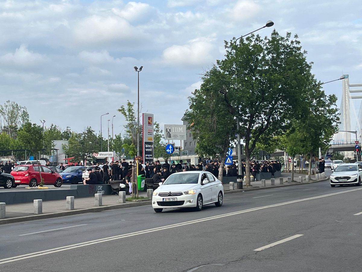 Rapid - FCSB, imagini înainte de meci