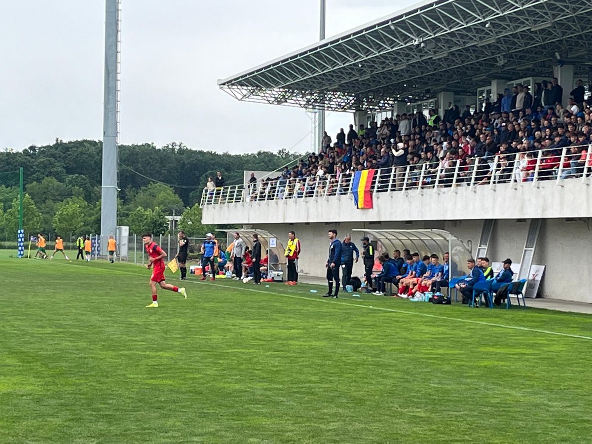 „Manita” la Buftea! FCSB a desființat-o pe CSA Steaua » Juniorii campioanei au făcut spectacol