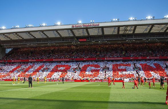 Un stadion pentru Jurgen Klopp! Fanii lui Liverpool, scenografie emoționantă, la despărțirea de antrenor. Germanul, în lacrimi