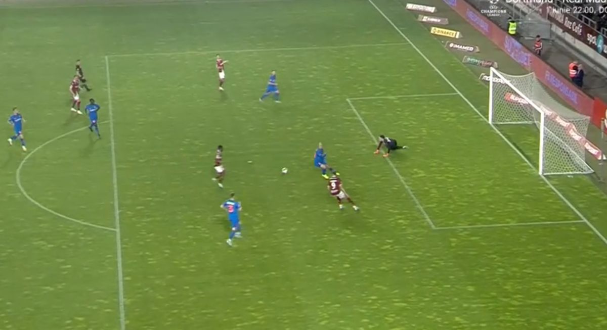 Andrei Vlad, gafă în Rapid - FCSB