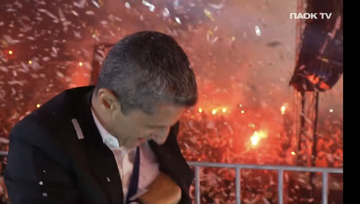 Răzvan Lucescu, la 5 minute după titlul cucerit cu PAOK: „Ți-o spun în felul meu, te consider prieten!”