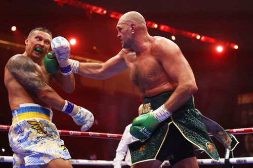 Tyson Fury și  Oleksandr Usyk / Foto: Getty Images