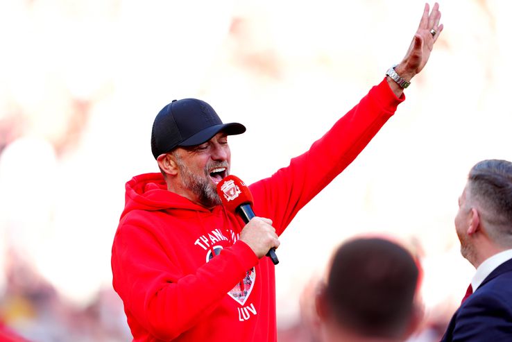 Jurgen Klopp, la ultimul meci pe Anfield, foto: Imago Images