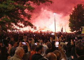 Fiesta la Salonic după ce Răzvan Lucescu și PAOK au câștigat titlul! » Artificii și zeci de mii de suporteri așteaptă campionii Greciei
