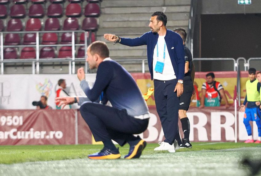 Elias Charalambous, în Rapid - FCSB 2-0