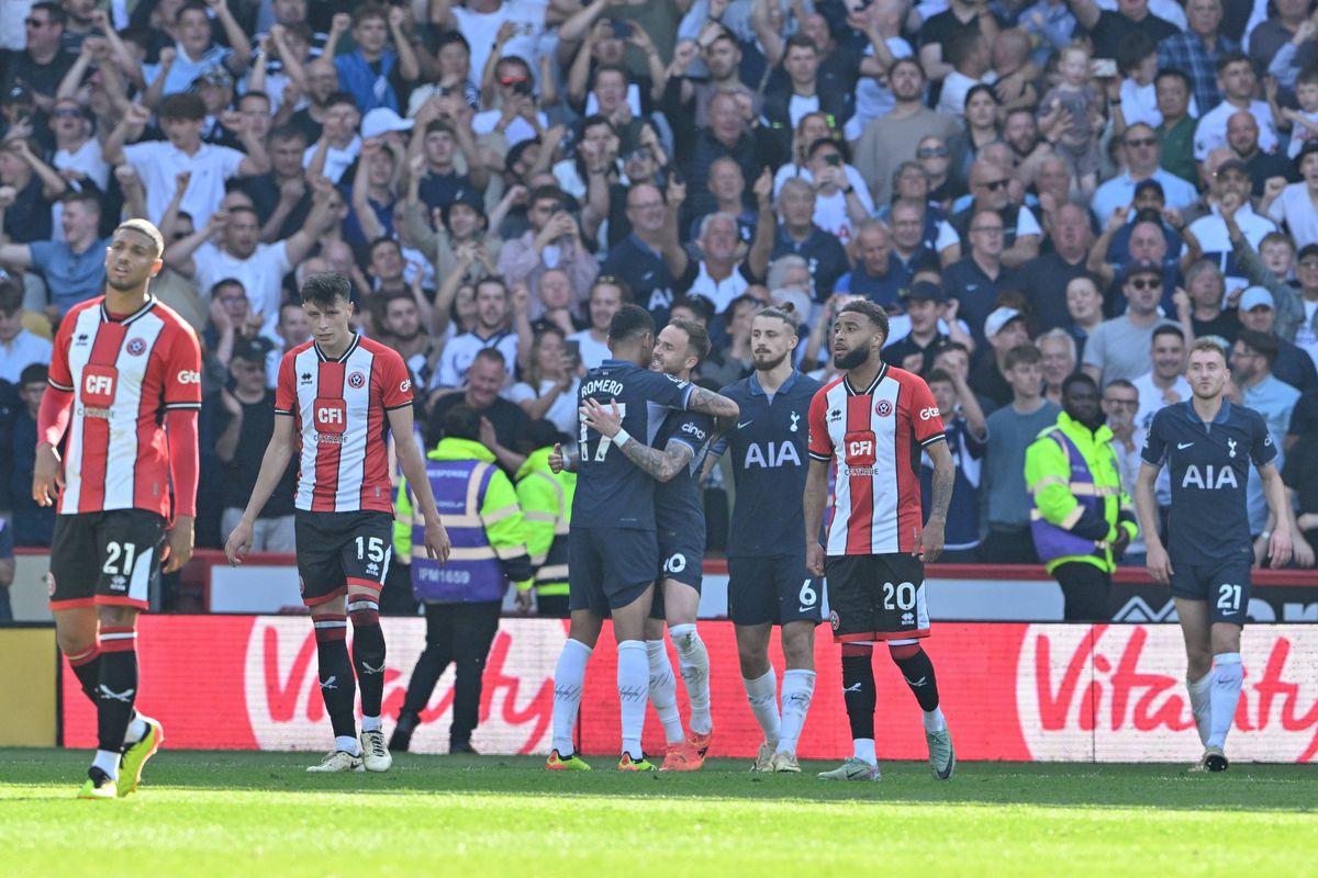 Cele mai spectaculoase imagini din Sheffield - Tottenham