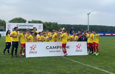 „Manita” la Buftea! FCSB a desființat-o pe CSA Steaua » Juniorii campioanei au făcut spectacol