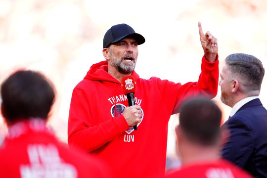Jurgen Klopp, la ultimul meci pe Anfield, foto: Imago Images
