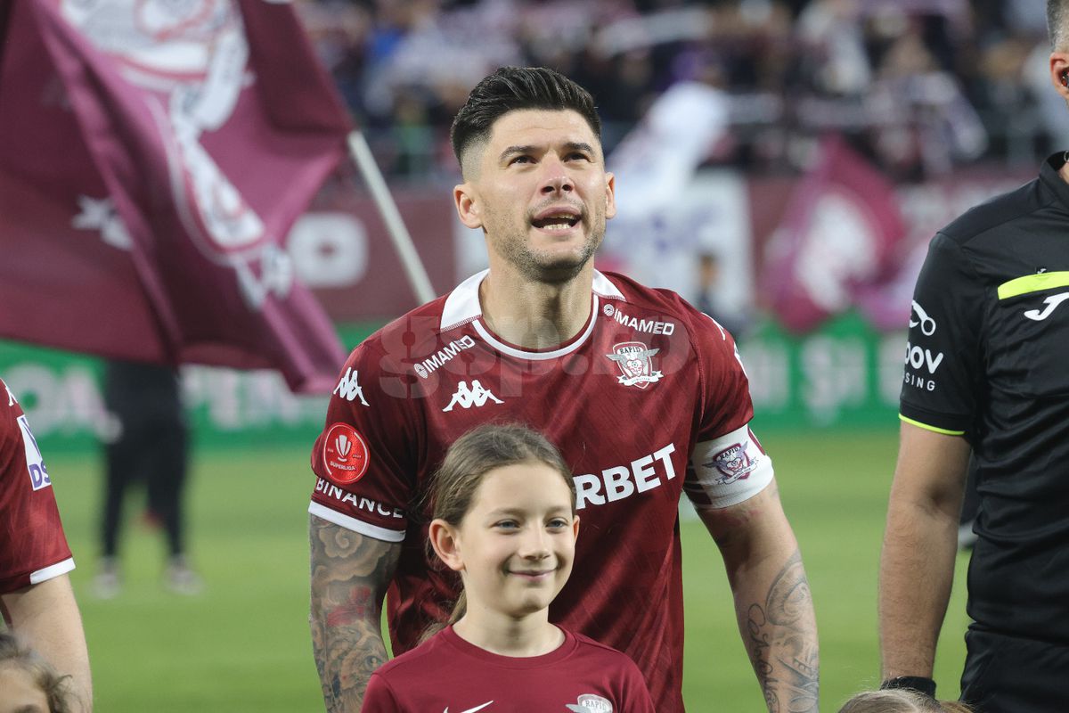 Cristian Săpunaru s-a retras! Discurs în lacrimi al fotbalistului: „Gata, s-a terminat” » Fanii Rapidului, la înălțime: „Ține minte, îți stă bine președinte!”