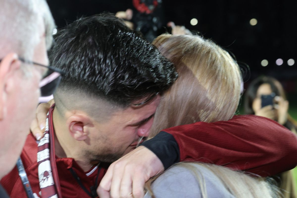 Cristian Săpunaru retragere, imagini de la final // foto: Ionuț Iordache (GSP)