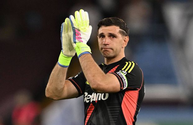 Emiliano Martinez este pe picior de plecare de la Aston Villa » Doi granzi europeni se bat pe semnătura campionului mondial