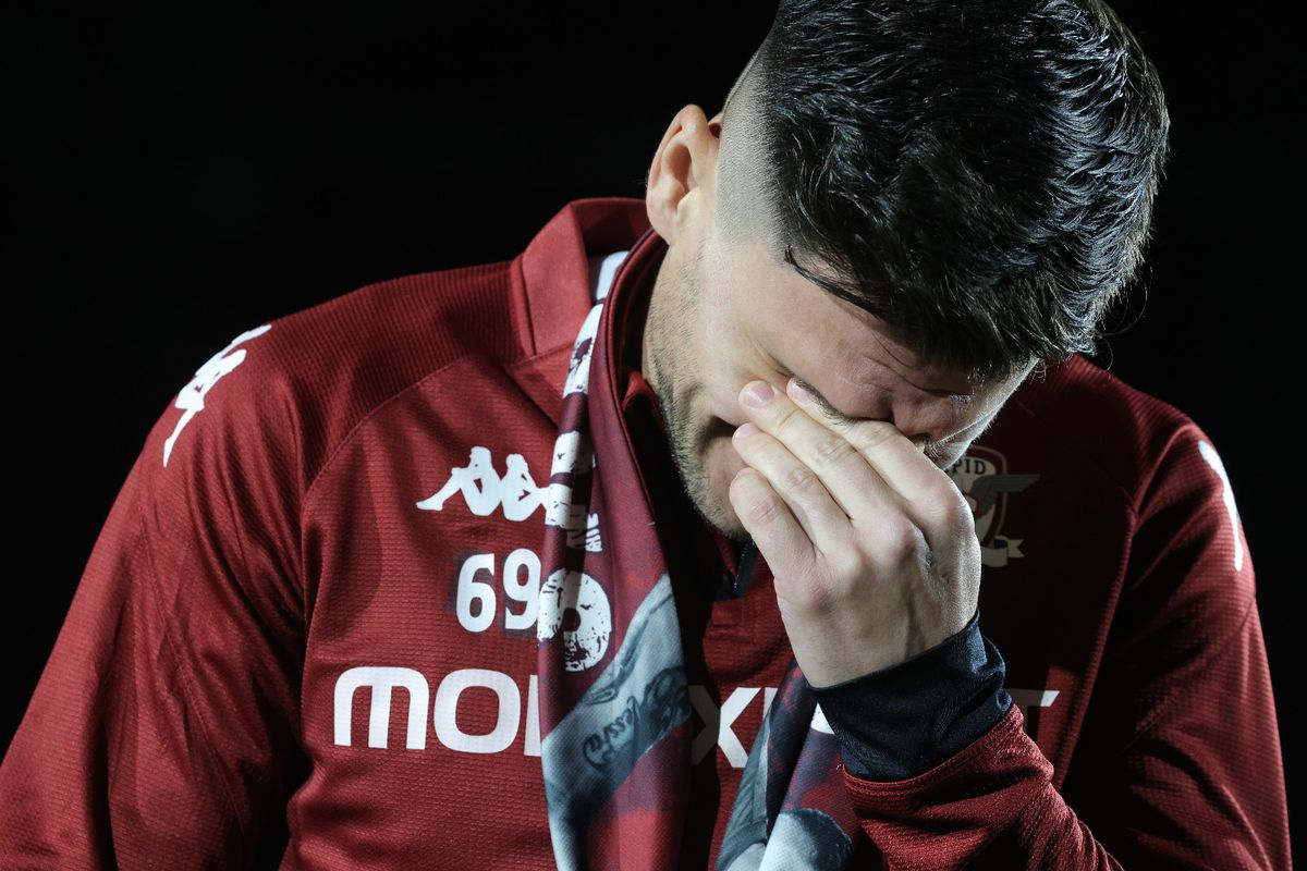 Cristian Săpunaru retragere, imagini de la final // foto: Ionuț Iordache (GSP)