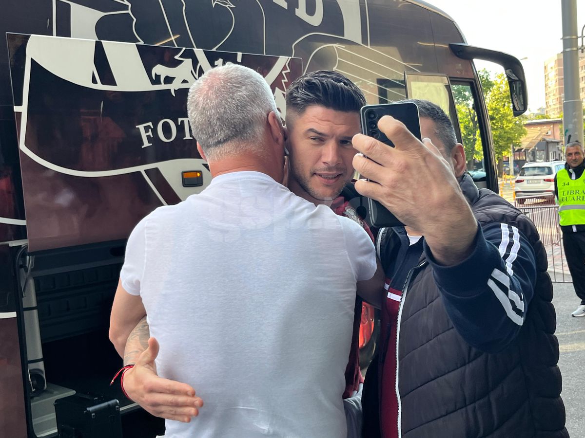Imagini înainte de Rapid - CFR Cluj