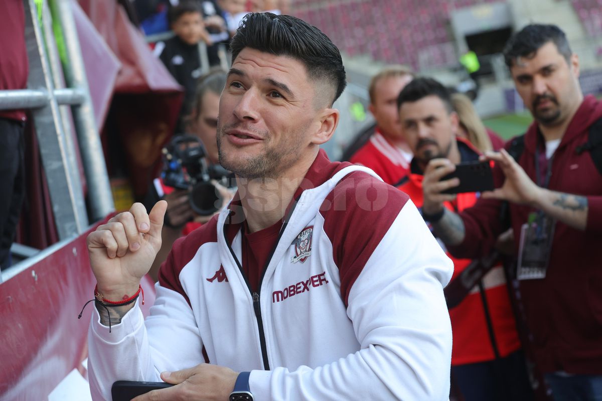 Imagini înainte de Rapid - CFR Cluj