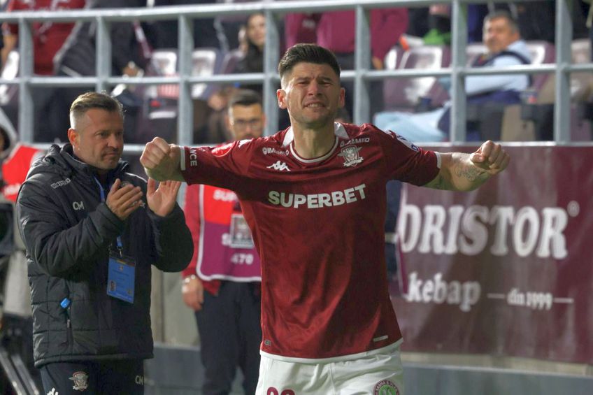 GALERIE FOTO Cristi Săpunaru, ieșire emoționantă din scenă în Giulești » Cum a trăit momentele de final ale carierei de fotbalist