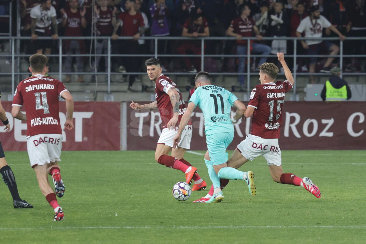 Rapid - CFR Cluj, etapa 9 play-off // foto: Ionuț Iordache (GSP)