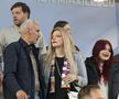 Soția lui Cristi Săpunaru, în Giulești, la Rapid - CFR/ FOTO: Ionuț Iordache (GSP)