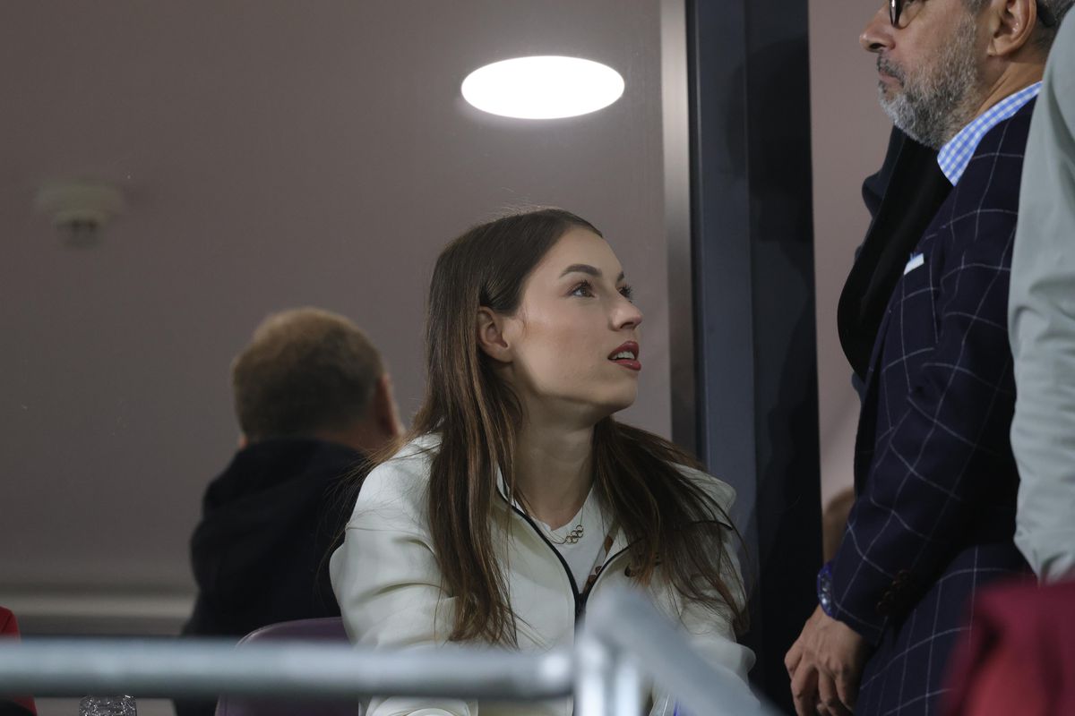 Maria Mihalache, prezentă la Rapid - CFR Cluj