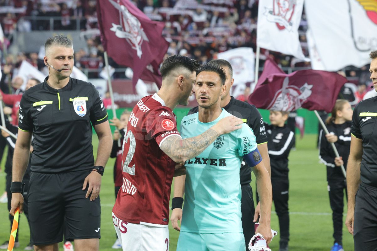 Cristian Săpunaru s-a retras! Discurs în lacrimi al fotbalistului: „Gata, s-a terminat” » Fanii Rapidului, la înălțime: „Ține minte, îți stă bine președinte!”