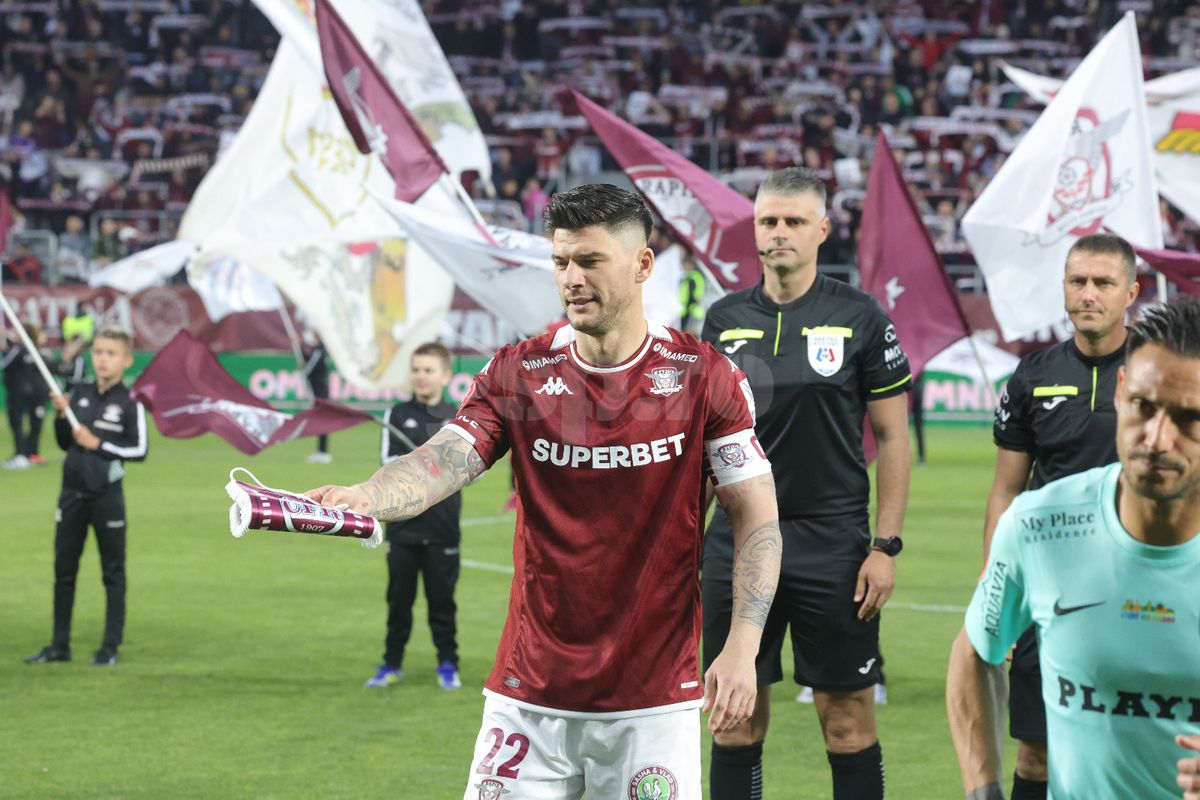 Cristian Săpunaru s-a retras! Discurs în lacrimi al fotbalistului: „Gata, s-a terminat” » Fanii Rapidului, la înălțime: „Ține minte, îți stă bine președinte!”
